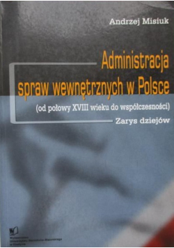 Administracja spraw wewnętrznych w Polsce