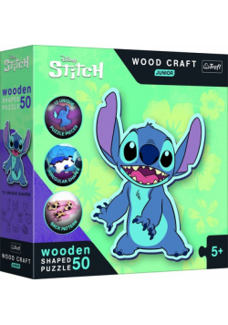 Puzzle drewniane Disney Lilo & Stitch 50