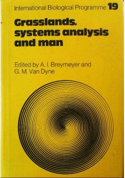 Grasslands Systems Analysis and Man