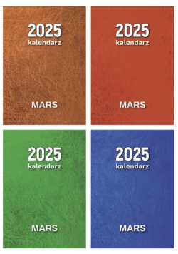 Kalendarz 2025 Kieszonkowy Mars