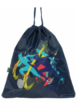 Torba gimnastyczna Worek Tech Junior granatowy
