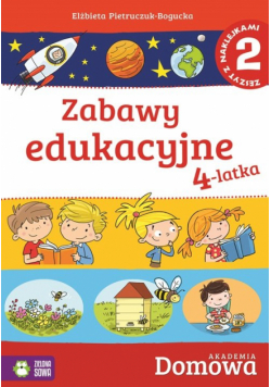 Domowa akademia Zabawy edukacyjne 4-latka Część 2