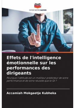 Effets de l'intelligence émotionnelle sur les performances des dirigeants