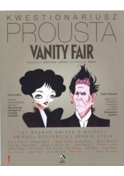 Kwestionariusz Prousta Vanity Fair