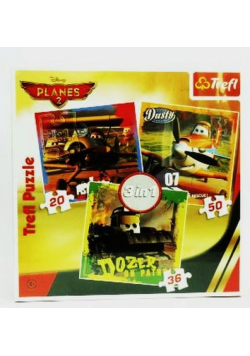 Puzzle 3w1 Bohaterowie w walce z ogniem