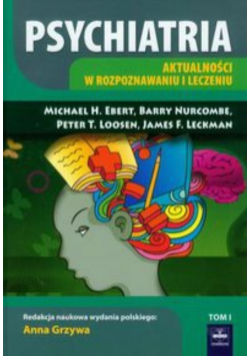 Psychiatria Tom 1