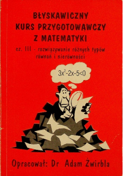 Błyskawiczny kurs przygotowawczy z matematyki