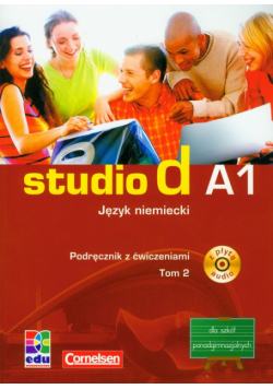 Studio d A1 Język niemiecki Podręcznik z ćwiczeniami + CD Tom 2