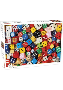 Puzzle Dices Pattern 500 elementów