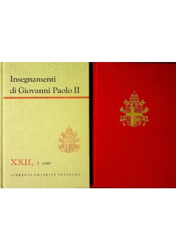 Insegnamenti di Giovanni Paolo II Tom XXII Część 1 i 2