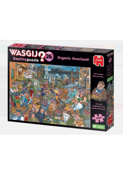 Puzzle 1000 Tłumy na rynku Wasgij