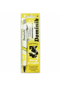 Długopis Numerologiczny - Dominik 3