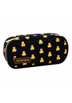 Piórnik Astrabag Golden Teddy, AC6