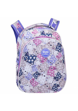 Plecak 2- komorowy Coolpack Turtle White Bunny