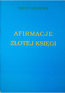 Afirmacje złotej księgi
