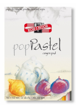 Blok do pasteli Pop Pastel 300X420mm 20 arkuszy kolorowych