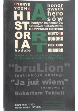 Ha!Art - interdyscyplinarny magazyn kulturalno-artystyczny numer  19 B / 2004