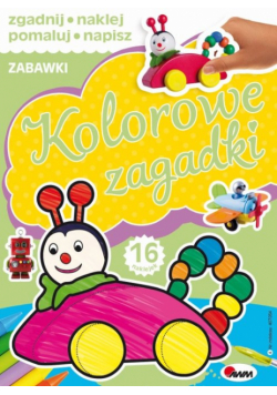 Kolorowe zagadki Zabawki