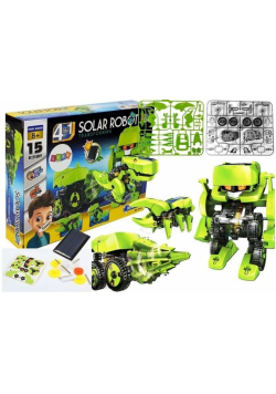 Robot Solarny 4w1 Tyranozaur Rex Owad