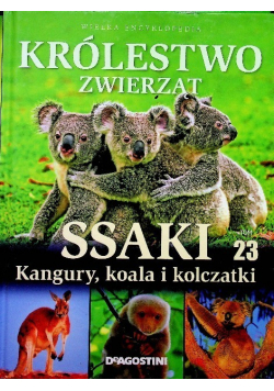 Królestwo zwierząt  Tom 23 Ssaki kangury koala i kolczatki