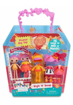 Mini Lalaloopsy Fistaszka  Style 'N' Swap