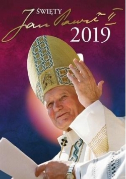 Kalendarz 2019 Ścienny św.Jan Paweł II ekonomiczny