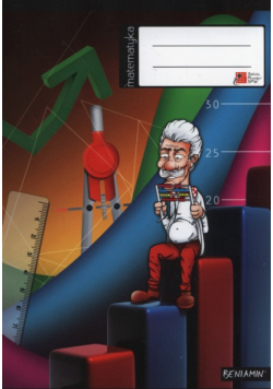 Zeszyt tematyczny A5 Matematyka w kratkę 60 kartek 5 sztuk