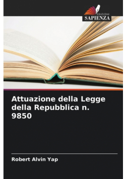 Attuazione della Legge della Repubblica n. 9850