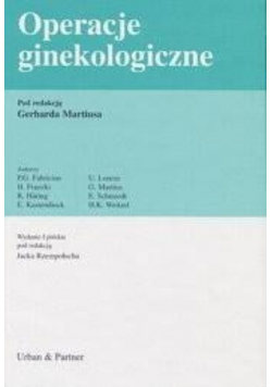 Operacje ginekologiczne
