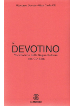 Devotino Vocabolario della lingua italiana con CD