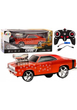 Auto R/C 1:18 Drift 360 światło dźwięk czerwony