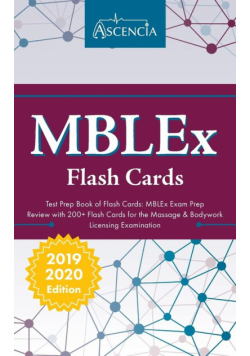 MBLEx Test Prep Book of Flash Cards