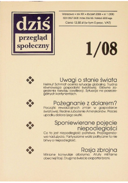 Dziś Przegląd społeczny 2008