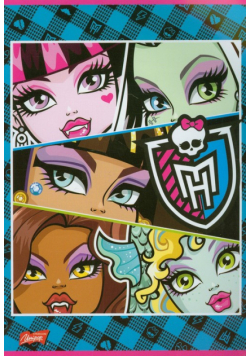 Zeszyt A5 Monster High w linie 32 strony