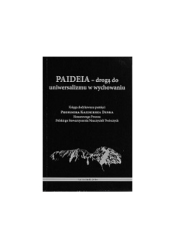 Paideia- drogą do uniwersalizmu w wychowaniu