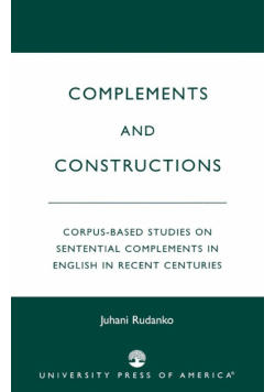 Complements and Constructions
