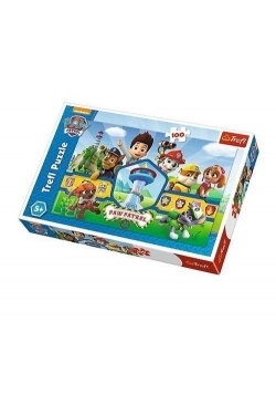 Puzzle 100 Psi Patrol Bohaterska drużyna TREFL