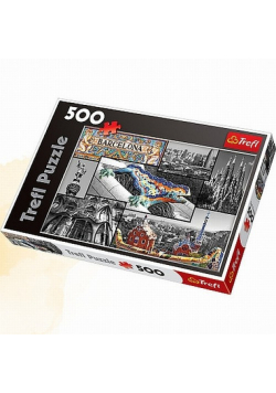 Puzzle 500 Barcelona kolaż