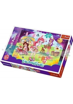 Puzzle 160 Bree, Danessa i Fel w ogrodzie TREFL