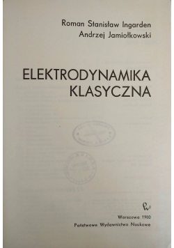 Elektrodynamika klasyczna