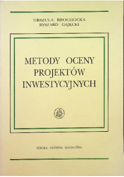 Metody oceny projektów inwestycyjnych