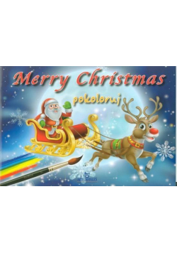 Merry Christmas. Pokoloruj