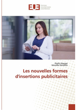 Les nouvelles formes d'insertions publicitaires