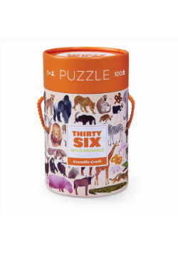 Puzzle Zwierzęta świata 100