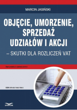 Objęcie, umorzenie, sprzedaż udziałów i akcji – skutki dla rozliczeń VAT