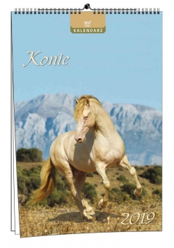 Kalendarz 2019 7 Plansz - Konie EV-CORP