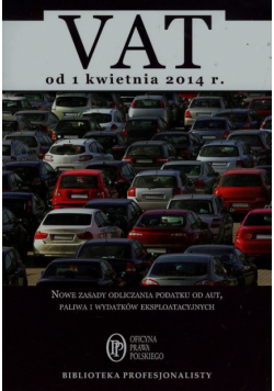 Kuciński Rafał - VAT od 1 kwietnia 2014 roku