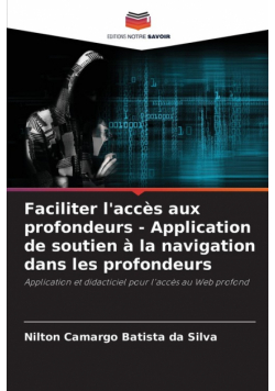 Faciliter l'accès aux profondeurs - Application de soutien à la navigation dans les profondeurs