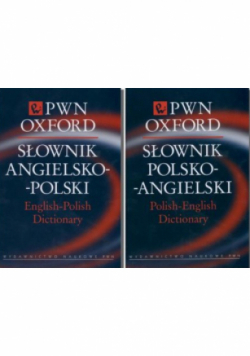 Słownik angielsko polski PWN Oxford Tom 1 i 2