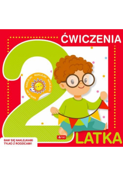 Ćwiczenia 2-latka z naklejkami